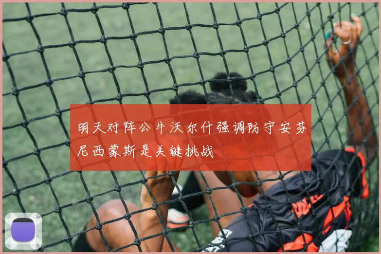 明天对阵公牛沃尔什强调防守安芬尼西蒙斯是关键挑战